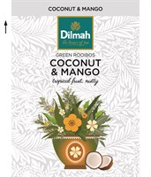 Kokos & Mango, Rooibos, Dilmah, 75 påsar